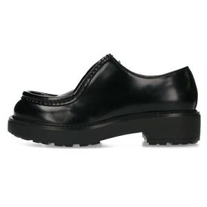 プラダ PRADA 23AW 2EG419 サイズ:6 ダイアパソン オペークブラッシュドレザーシューズ 新古品 SB01