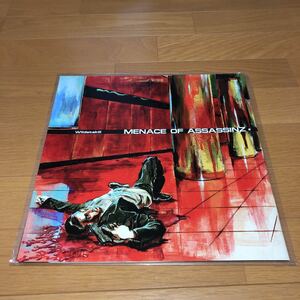MENACE OF ASSASSINZ LP PUNK HARDCORE パンク ハードコア アナログ レコード m.o.a wildstakill