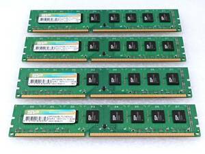 Silicon Power SP008GBLTU160N02 PC3-12800 (DDR3-1600) 8GBx4枚 (計32GB) デスクトップ用メモリ
