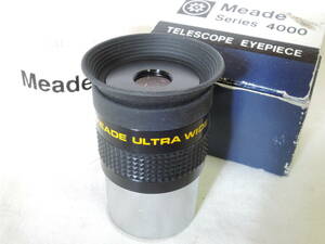 Meade Series 4000 ULTRA WIDE ANGLE 4.7mm MULTI-COATED TELESCOPE EYEPIECE w Case＆Box／ミード 望遠鏡用アイピース ケース/元箱付