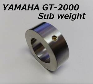 ★★【製作品】YAMAHA/ヤマハ GT-2000(YA-39) トーンアーム サブウエイト ３５ｇ ★★