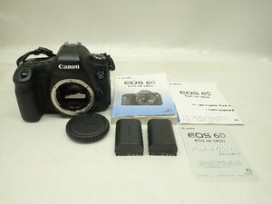 Canon キャノン EOS 6D デジタル一眼レフカメラ ボディ 説明書付き ¶ 6DE75-10