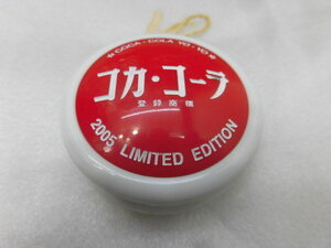 ★コカ・コーラグッズ Coca-Cola Coke コカコーラ ヨーヨー 中古品　当時物　昭和レトロ☆管理番号406-12