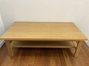 【送料無料】ACTUS アクタス NOMAD リビング センター テーブル　木製ローテーブル　オーク