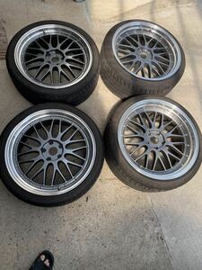 BBS LM風20インチ！8.5j10j2本ずつ　ジャンク品