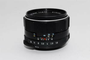 【並品】PENTAX SUPER-MULTI-COATED TAKUMAR F1.8 55mm M42 #gb24