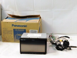 Y228★美品/Panasonic /CN-RA04D /Strada /カーナビ/SDカーナビステーション/メモリーナビ★未確認/送料730円〜