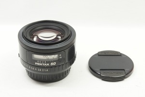 【適格請求書発行】良品 ペンタックス smc PENTAX FA 50mm F1.4 Kマウント 単焦点レンズ【アルプスカメラ】240510e