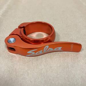 Salsa Cycles Flip Lock オレンジ 35.0mm シートクランプ サルサ 検 Surly blue lug ピスト Mash paul dkg orange アルマイト カラー
