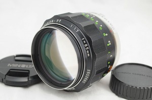 ★美品★ミノルタ MINOLTA MC ROKKOR-PF 85mm F1.7 人気の単焦点/#2953