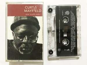 ■カセットテープ■カーティス・メイフィールド Curtis Mayfield『New World Order』R&Bソウル■同梱8本まで送料185円
