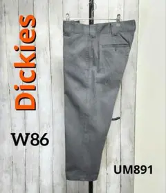 Dickies　ディッキーズ　クロップドワークパンツ　UM891　32　グレー