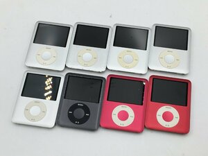 ♪▲【Apple アップル】iPod nano 第3世代 MA980J MB257J MB257CH MB261J 8GB 8点セット まとめ売り 0509 9