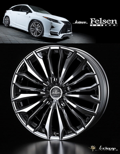 [業販限定販売] [新品] 22インチ Kranze Felsen 358EVO 9J+35 265/35R22 [SUV系] [RV系] [4本セット] [クレンツェ] [フェルゼン] [SBC]