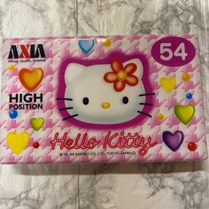 サンリオ カセットテープ AXIA ハイポジ ハローキティ HELLO KITTY アクシア 年代物　Hello Kitty 