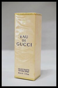 未開封 未使用 EAU DE GUCCI 50ml オードグッチ オードトワレ スプレータイプ 香水