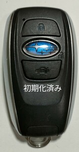 初期化済スバル純正スマートキー3ボタン基盤番号281451-5801　001-A01470 14AHA-01新品電池サービス⑫