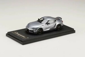 S=1/43 MARK43 PM43125TS TOYOTA トヨタ SUPRA スープラ (A90) GR PARTS 装着車 シルバーメタリック 新品未開封 現状渡し