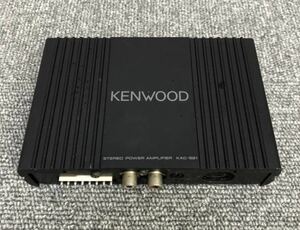 KENWOOD KAC-521 Max40wx2ch アンプ DIN対応 F