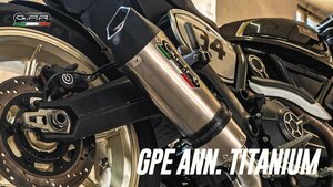 GPR GPE ANN. TITANIUM フルエキゾースト ヤマハ XJ6 / XJ600ディバージョン 2009/2015