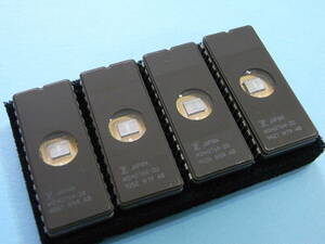 ★ FUJITSU . EPROM. MBM2764 ８個セット. 未使用品 (消去確認済み) A-349 ★