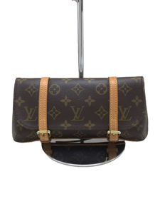 LOUIS VUITTON◆ポシェットマレル/M51159/ショルダーバッグ[仕入]/レザー/BRW/総柄