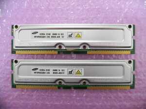 SAMSUNG (MR18R082GBN1-CK8) PC800-45 256MB ECC付 ★2枚組（計512MB）★ (2)