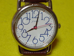 珍品　デザイン　J-AXIS　HL１８９　腕時計　ホワイト　JAPAN　MOVT