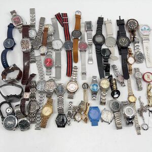 まとめ売り ファッション メーカー ブランド 腕時計 Paul Smith Nixon DIESEL ELGIN adidas INDEPENDENT GUESS TIMEX Q&Q 色々 50本　
