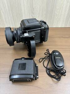 シャッター動作確認済み Mamiya RB67 PROFESSIONAL ハンドグリップ ファインダー付き SEKOR 1:3.8 f=90mm 中判 カメラ 1786