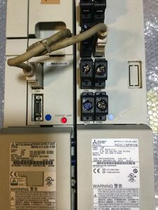 (KM) MITSUBISHI POWER SUPPLY UNIT MDS-C1-CV-110/ MDS-C1-SPA-110 (2セット］ (動作保証)