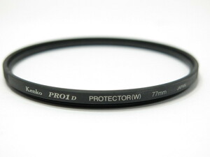 【 中古品 】Kenko PRO1D PROTECTOR(W) 77ｍｍ 高性能 保護 フィルター ケンコー [管KY874]