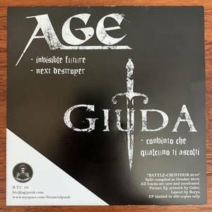 AGE Giuda 限定Battle-Crustour 2010 ピクチャー盤 7” Armed Government