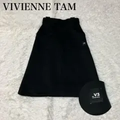 【美品】ヴィヴィアンタム　V3 スウェット　スカート　ブラック　38サイズ