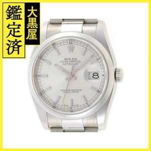 ROLEX　ロレックス　デイトジャスト　116200　メンズ　自動巻き　ステンレス　シルバー文字盤　【431】