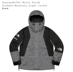 国内正規品　Supreme The North Face Studded Mountain Light Jacket　Black M　シュプリーム　ノースフェイス マウンテンジャケット