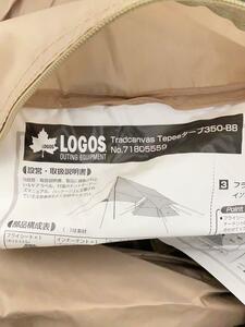 LOGOS◆Trad Tepeeタープ 350-BJ 71805559/ワンポール/4~6人用/BEG