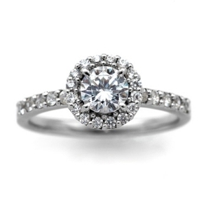 婚約指輪 エンゲージリング ダイヤモンド 0.3カラット プラチナ 鑑定書付 0.35ct Dカラー VVS1クラス 3EXカット GIA 21920-2532 HKER*0.3