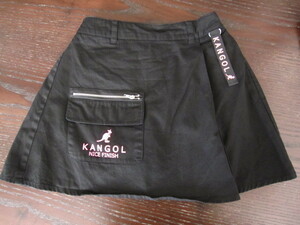 KANGOL カンゴール　インパン付きスカート　150　ブラック