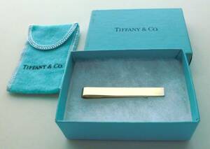 ティファニー TIFFANY & Co. タイバー シルバー925 ケース 小袋付き ネクタイピン タイクリップ マネークリップ