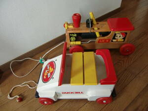 木製 手押し車　手押車　機関車ほか２台セット　昭和レトロおもちゃ　幼児用子供用