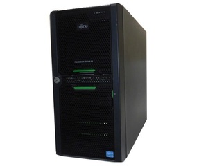 富士通 PRIMERGY TX140 S1 PYT14PZF3S Xeon E3-1220 V2 3.1GHz 4GB 300GB*1(SAS) DVD-ROM