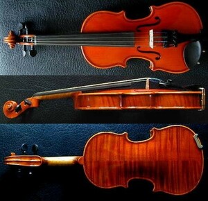 ♪♪上級★分数バイオリン1/10サイズ★ブラジル材弓★ケース付★新品です