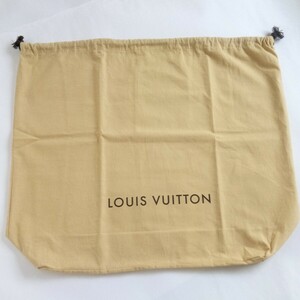 〔ルイヴィトン〕58×50×15cm バッグ保存袋 巾着袋 布袋 保管袋 LOUIS VUITTON 正規品 マチあり 大きめ （0086)
