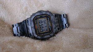 CASIO カシオ G-SHOCK DW-5600VT ROIALコラボウォッチ　カスタム(カモフラージュ柄ステンレス)