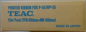 【新品・未開封】TEAC P-55B WP-55用　カラーリボンセット　RIBBON-PHOTO（19610050-10）　2022090053_1