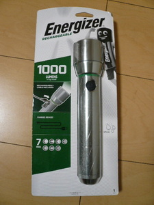 未使用! Energizer RECHARGEABLE DURABLE AIRCRAFT GRADE ALUMINUM 1000ルーメン