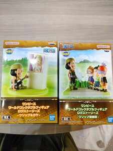 ワンピース ONE PIECE ワールドコレクタブルフィギュア ログストーリーズ ウソップ＆カヤ　ウソップ海賊団　2種セット ラスト1セット