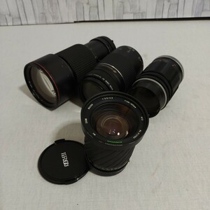 F042 Canon135mm F2.5 MACRO 28-105mm F3.5-4.5 Tokina 80-200mm F2.8 canon 75-300mm F4-5.6 カメラレンズ レンズ