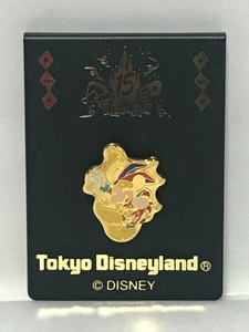 東京ディズニーランド 15周年記念ピンバッジ ミッキーマウス ゴールド